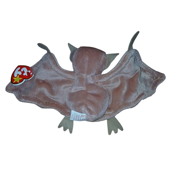 TY Beanie Baby Plush Lot of 6 Turkey Flamingo Bat Soft Beanbag Toy Hang Tags - Picture 6 of 10